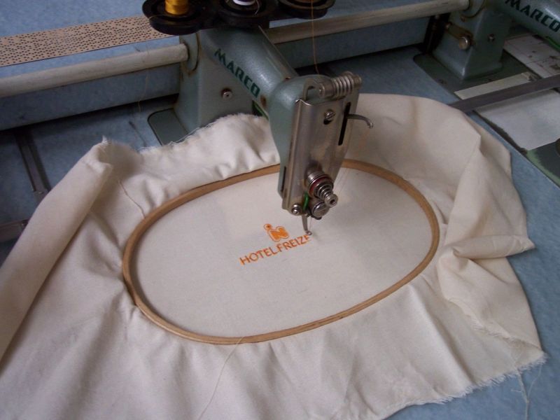 Компьютерная вышивка логотипа: технология изготовления сувенирной продукции | Иваныч Group