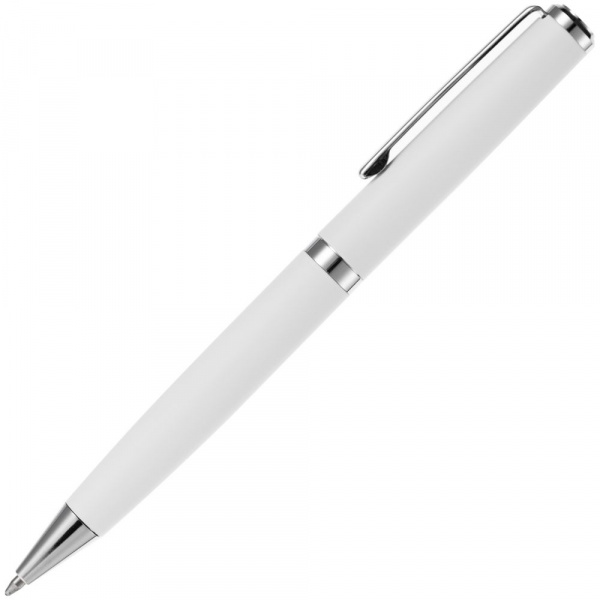 Ручка шариковая Inkish Chrome в футляре, белая