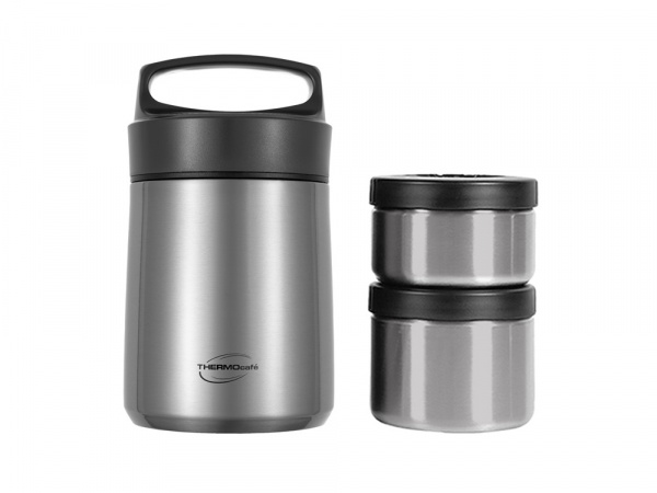 Термос с двумя контейнерами THERMOcafe «TCLB-1480SY», 1480 мл