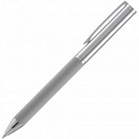 Ручка шариковая Eyeshot Soft Touch, серая