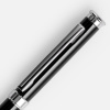 Ручка шариковая Finn Chrome, черная