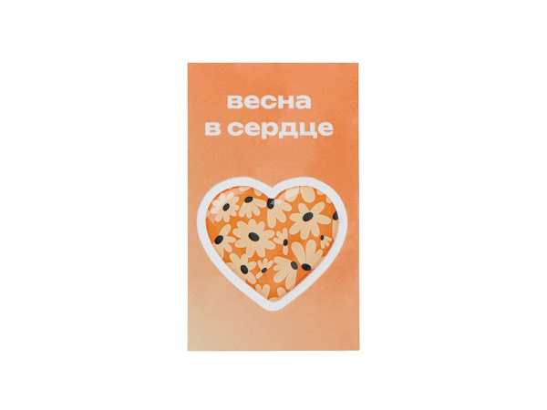 Стикер-открытка из эпоксидной смолы