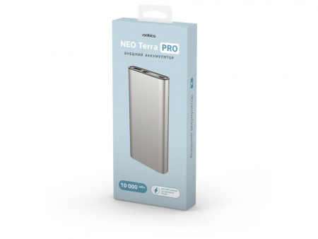 Внешний аккумулятор «Terra Pro» с QC/PD, 10000 mAh