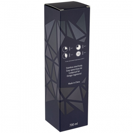 Термос Gems Black Sapphire, сапфир (синий)