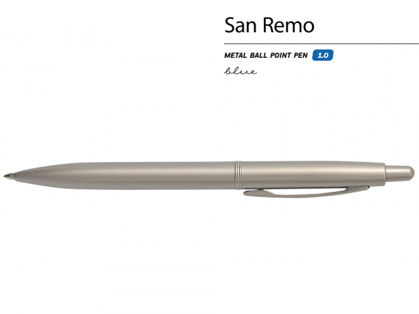 Ручка металлическая шариковая «San Remo»