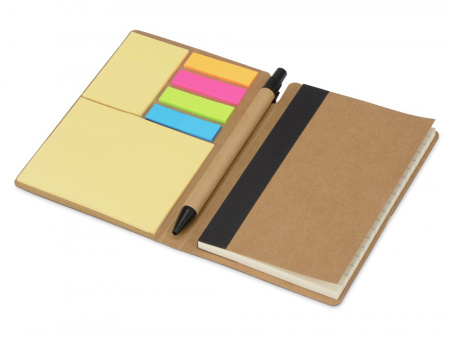Блокнот А6 «Write and stick» с ручкой и набором стикеров
