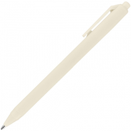 Ручка шариковая Cursive Soft Touch, бежевая