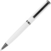 Ручка шариковая Inkish Gunmetal в футляре, белая