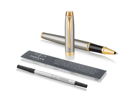Ручка роллер Parker «IM Core Brushed Metal GT»