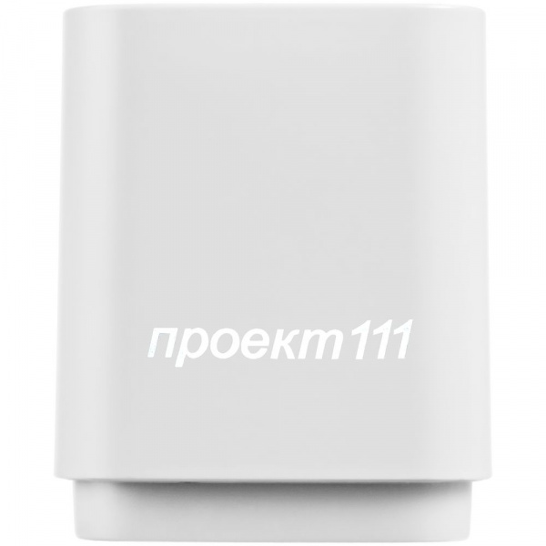 Беспроводная колонка с подсветкой гравировки Glim, белая